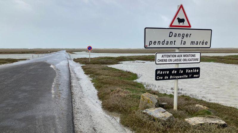 Bricqueville sur mer accident 