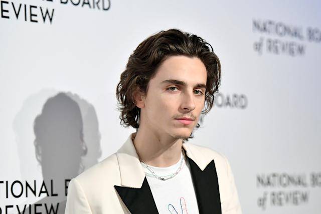 Timothée chalamet taille 