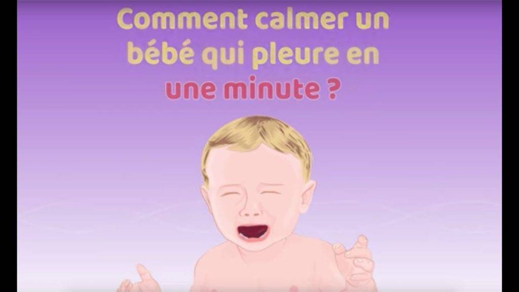 Comment calmer un bébé qui pleure 