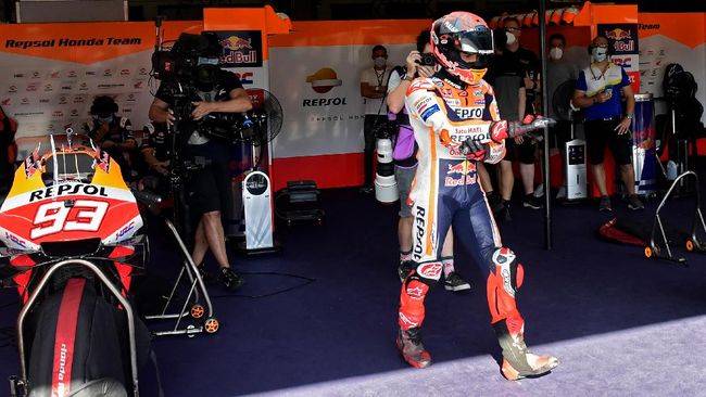 Pourquoi marc marquez absent 