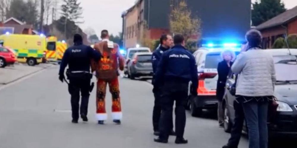 Accident voiture carnaval belgique 