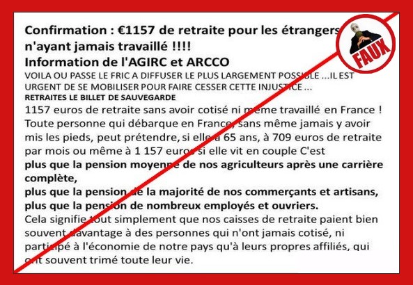 1157 euros de retraite pour les étrangers 