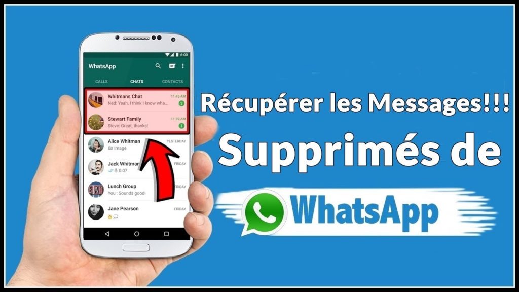 Restaurer conversation whatsapp