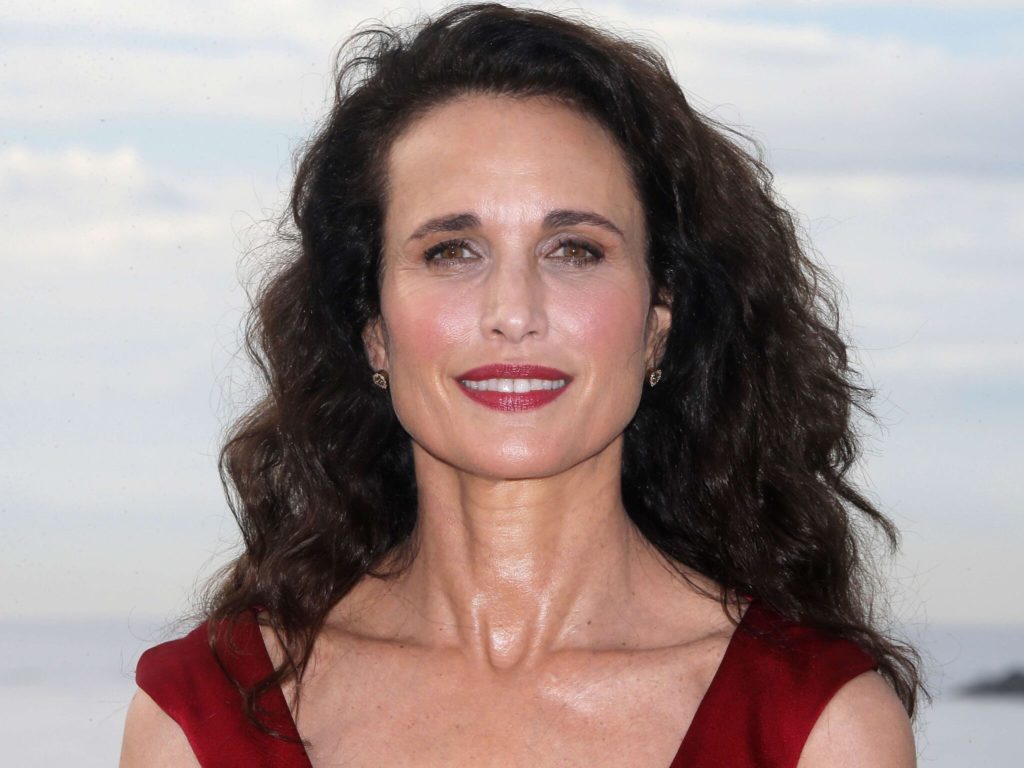 Andie macdowell jeune 