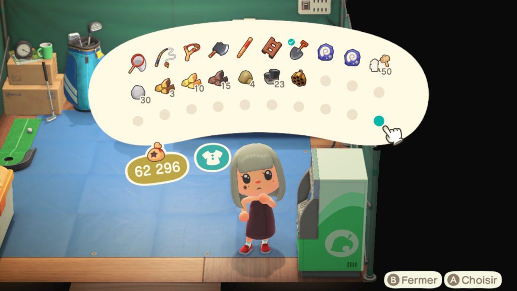 Comment agrandir ses poches dans animal crossing 