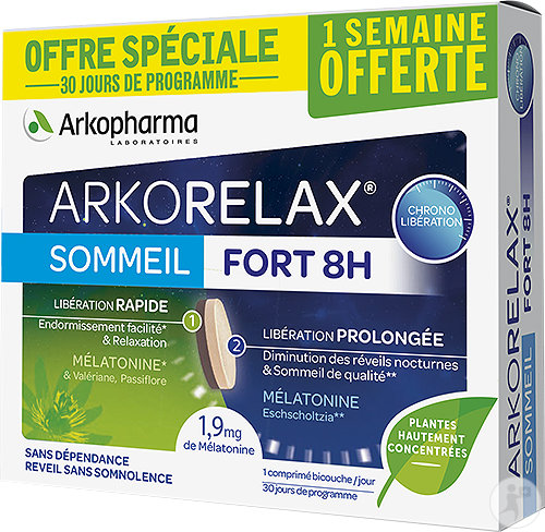 Arkorelax sommeil fort avis 