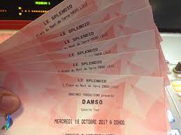 Prix concert damso 