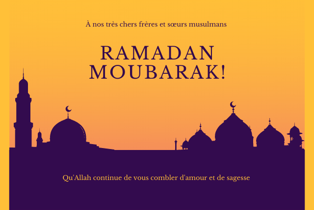 Comment dire bon ramadan 