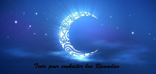 Comment dire bon ramadan 