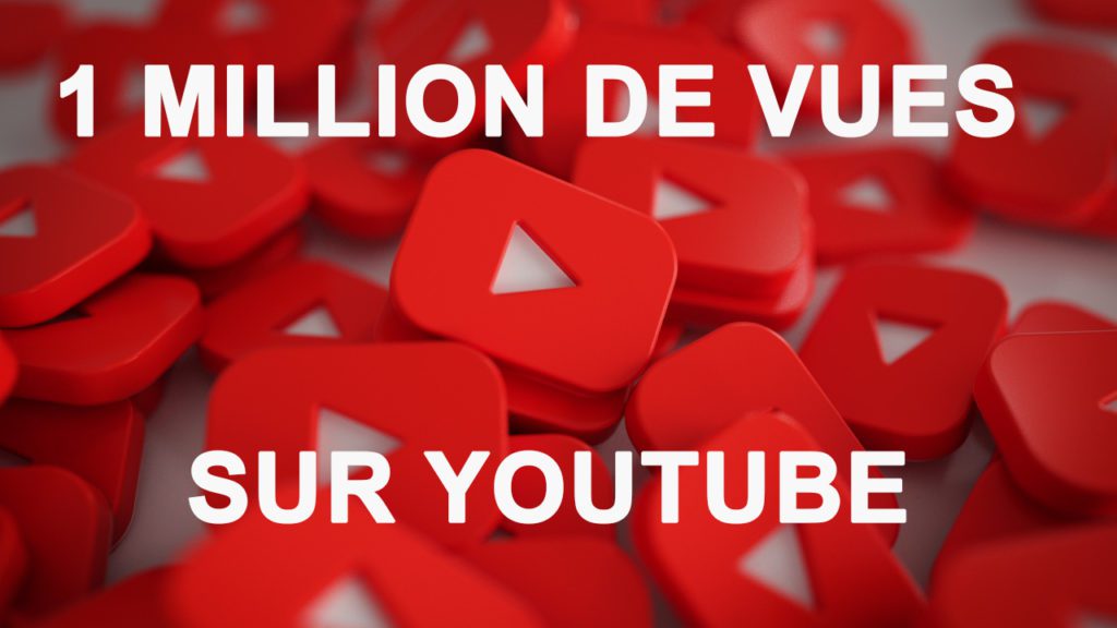 Combien rapporte 1 million de vue sur youtube