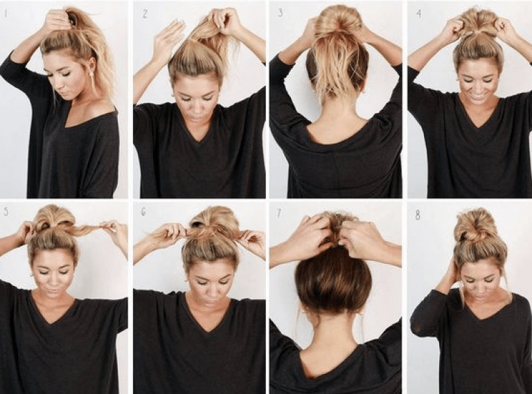 Comment Faire Un Chignon Vite Fait