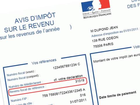 comment retrouver son numero fiscal