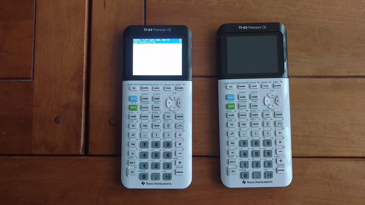 Comment Enlever Le Mode Examen Ti 83