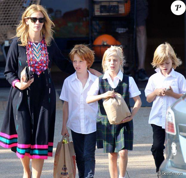 Julia roberts enfants