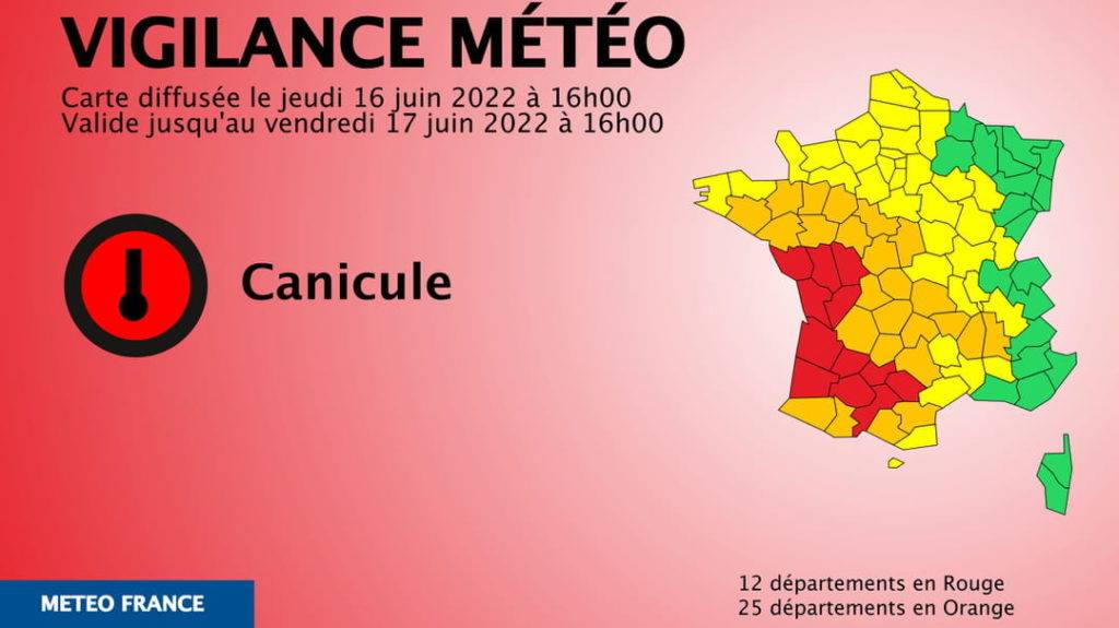 Quels sont les départements en vigilance rouge 