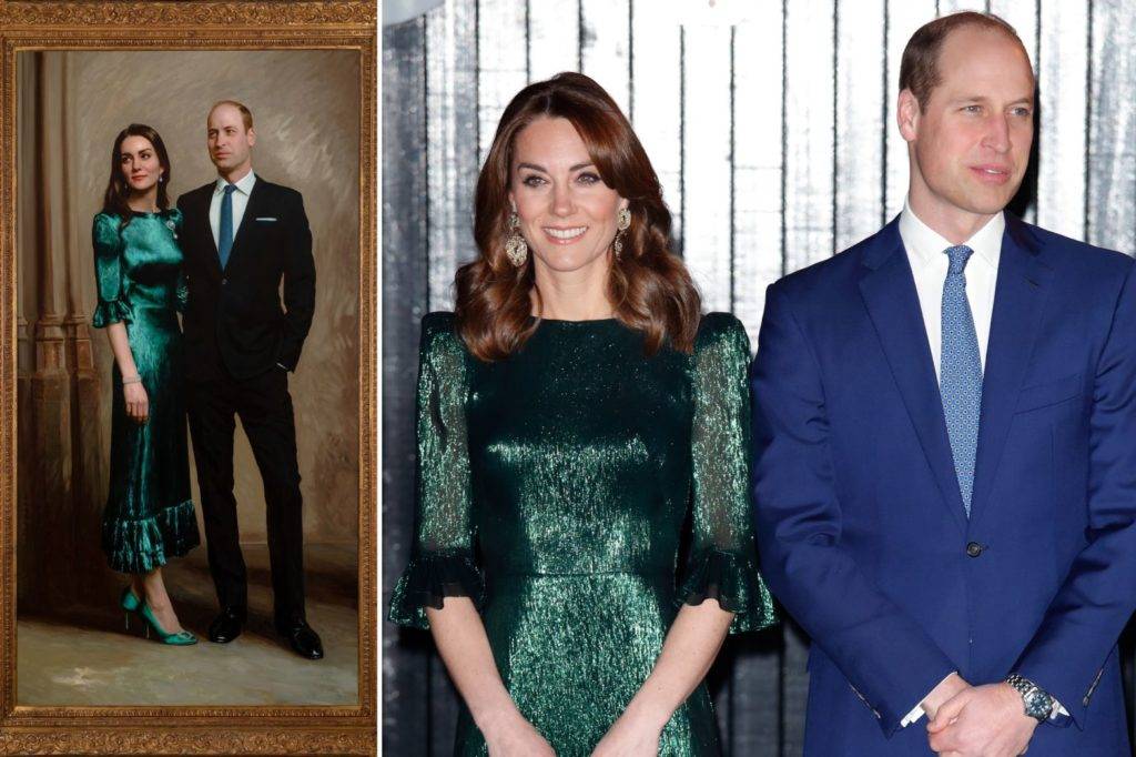 Portrait officiel kate middleton