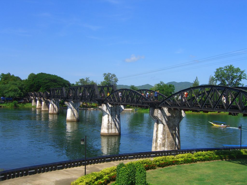 Où se trouve le pont de la rivière kwaï