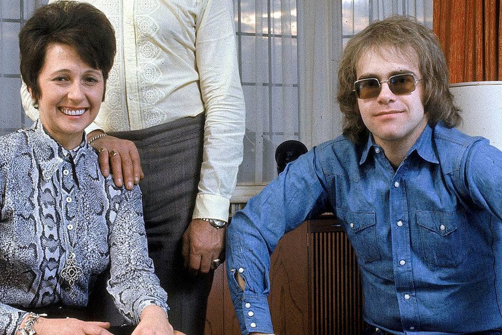 Elton john parents