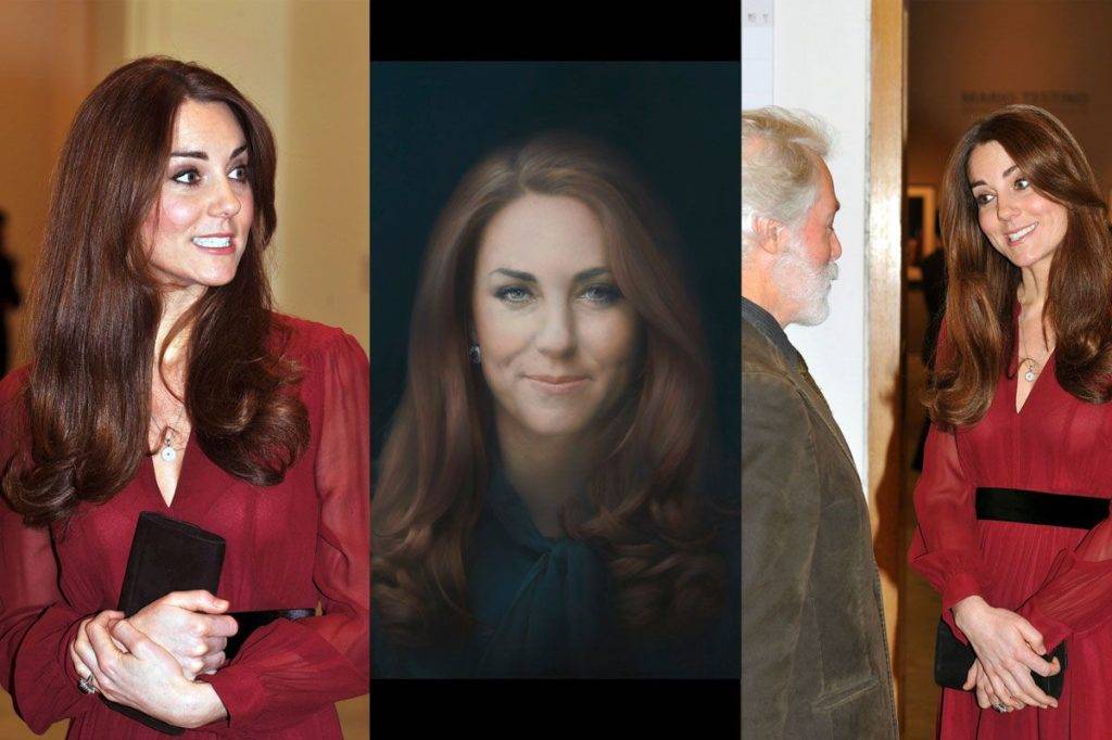 Portrait officiel kate middleton