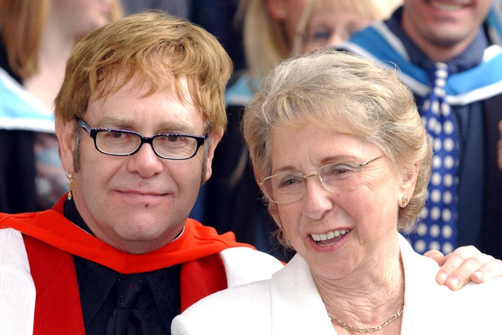 Elton john parents