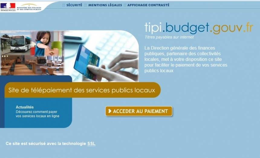 www.tipi.budget.gouv.fr payer en ligne