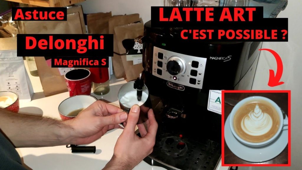 Comment faire un cappuccino avec une machine delonghi