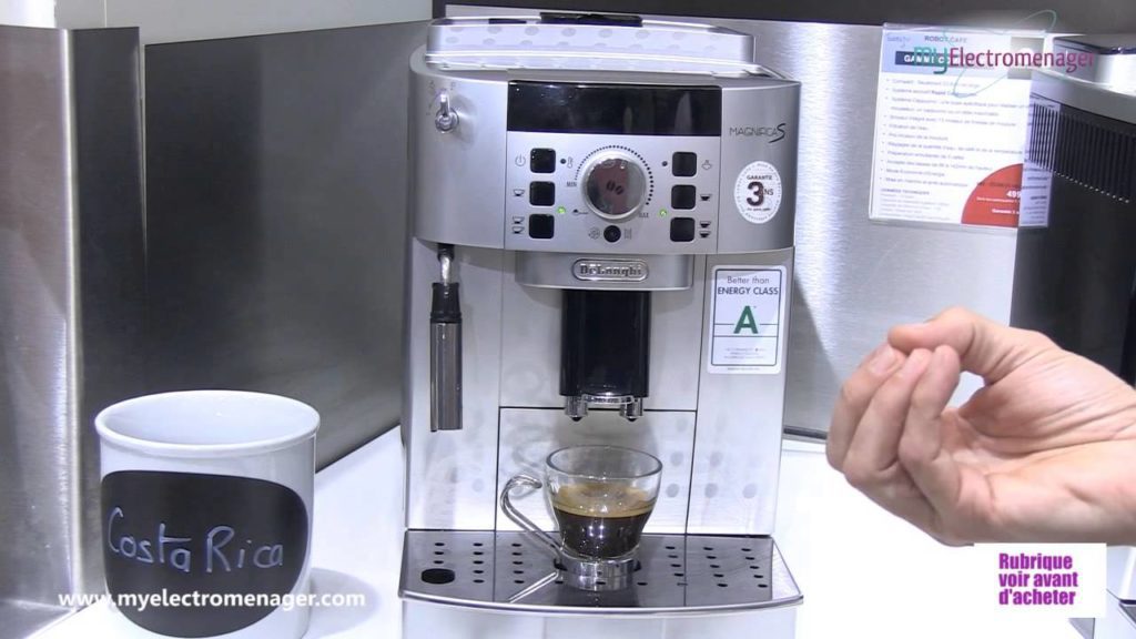 Comment faire un cappuccino avec une machine delonghi