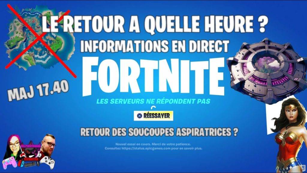 Pourquoi les serveurs fortnite ne répondent pas