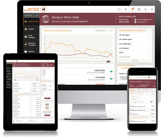 Banque populaire consulter ses comptes