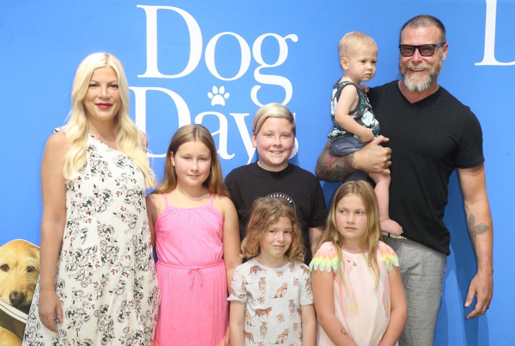 Tori spelling enfants