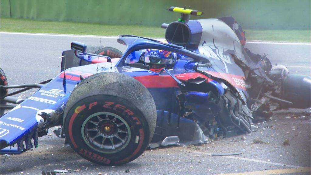 Alex albon accident