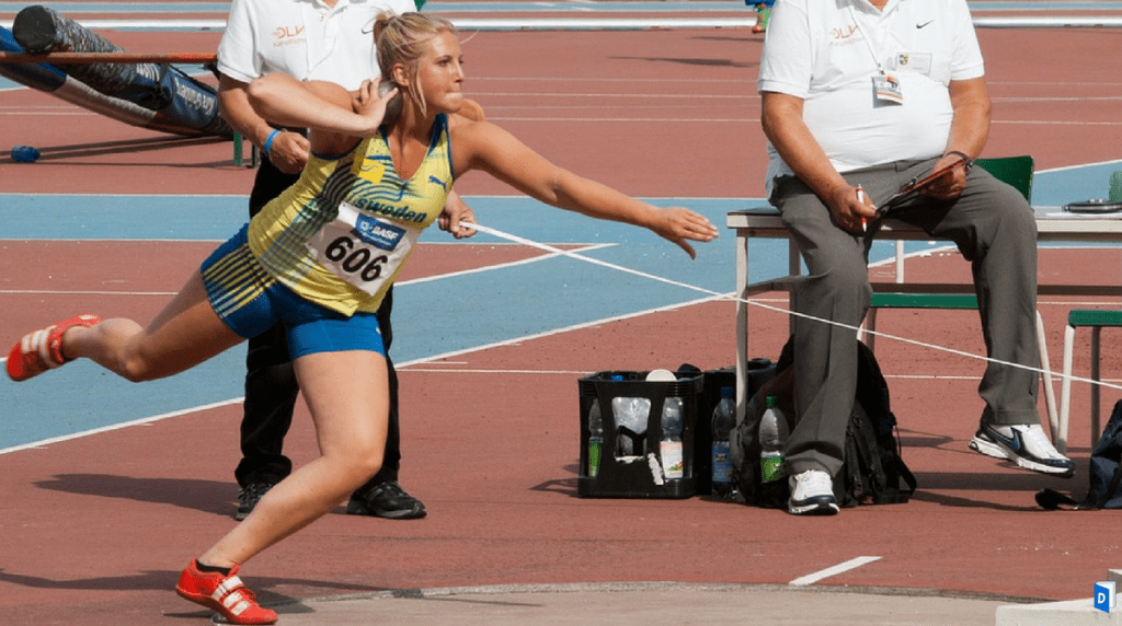 Poids feminin athletisme