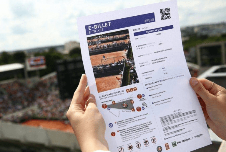 Prix billet quart de finale roland garros Blaujournal