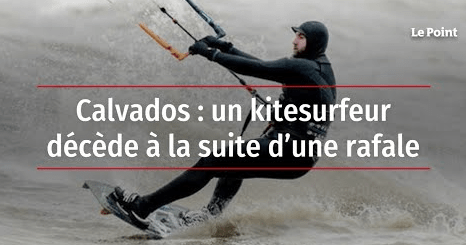 Mort Kitesurf Villers Sur Mer