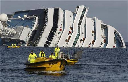 Nombre mort costa concordia