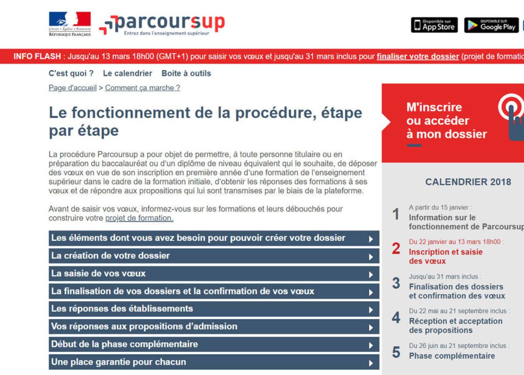 Comment classer ses voeux sur parcoursup