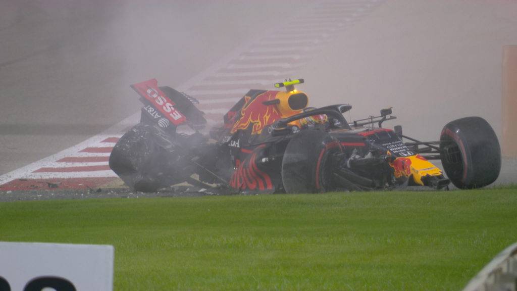 Alex albon accident