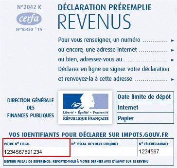 Comment retrouver son numéro fiscal 