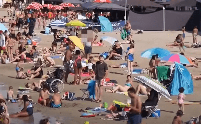 Agression plage marseille snapchat video