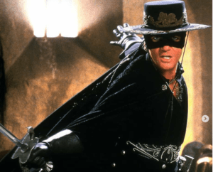 Acteur du film le masque de zorro