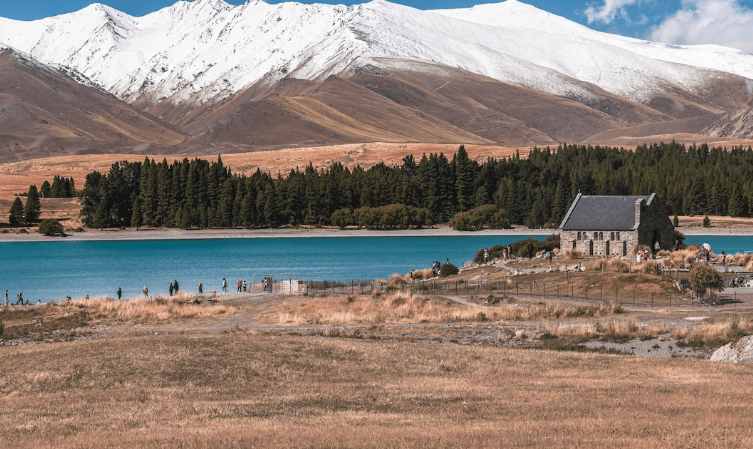 Sommet de bolivie dominant le lac titicaca