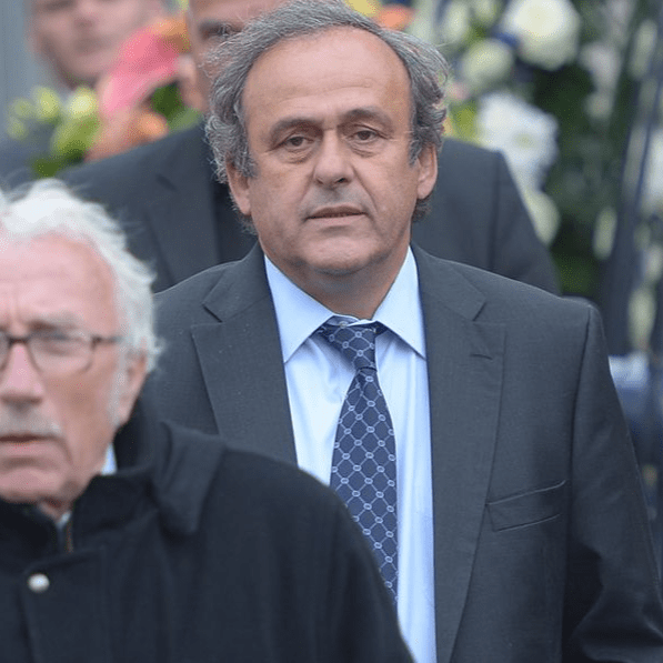 Michel platini et sa nouvelle compagne