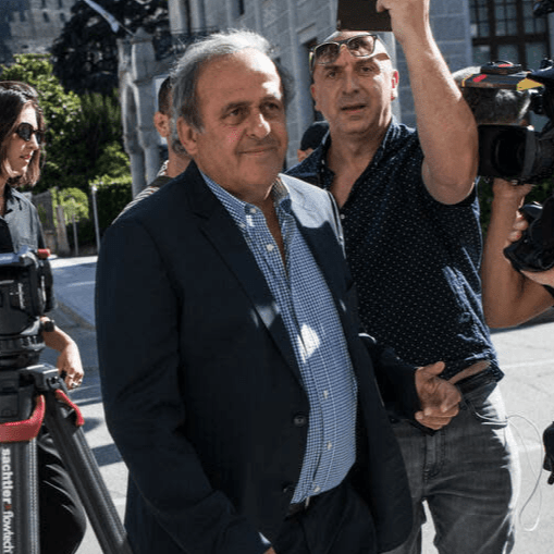 Michel Platini et sa nouvelle compagne