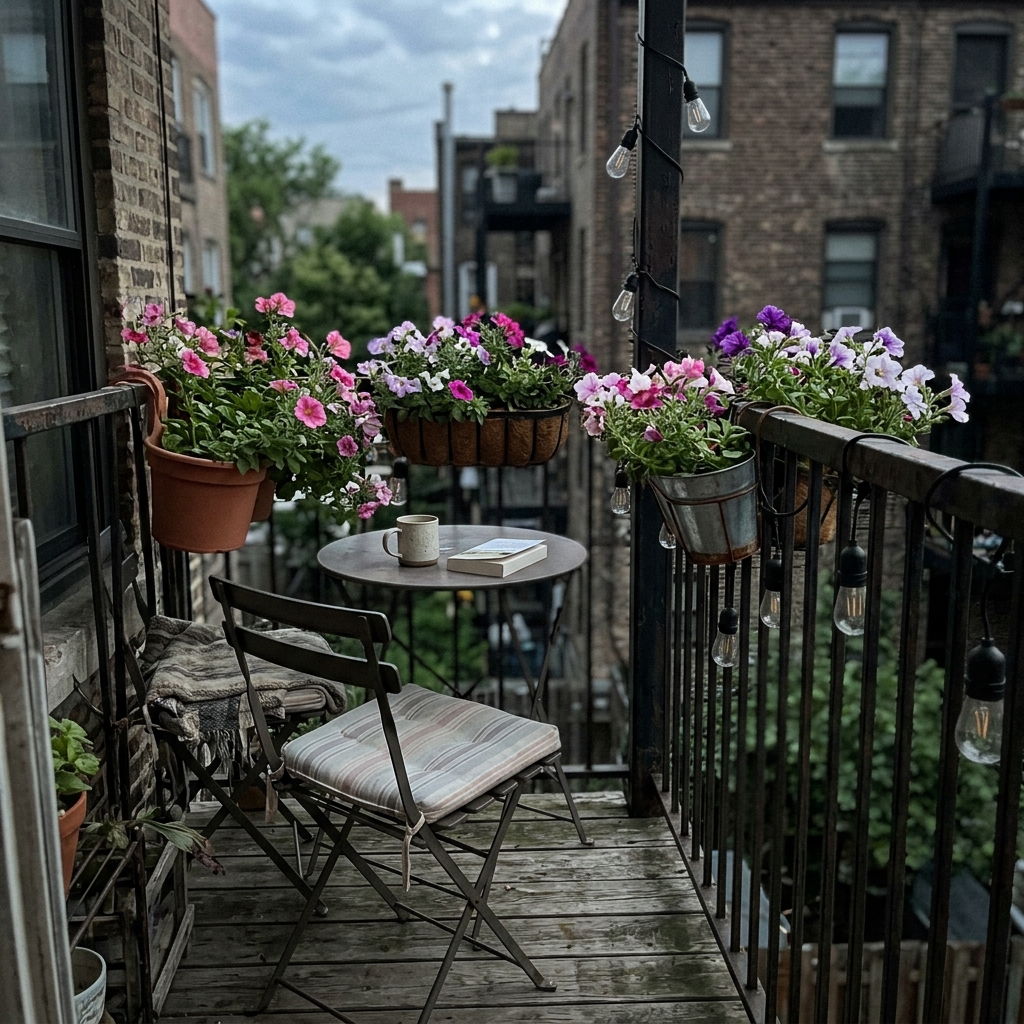 petites idées de balcon