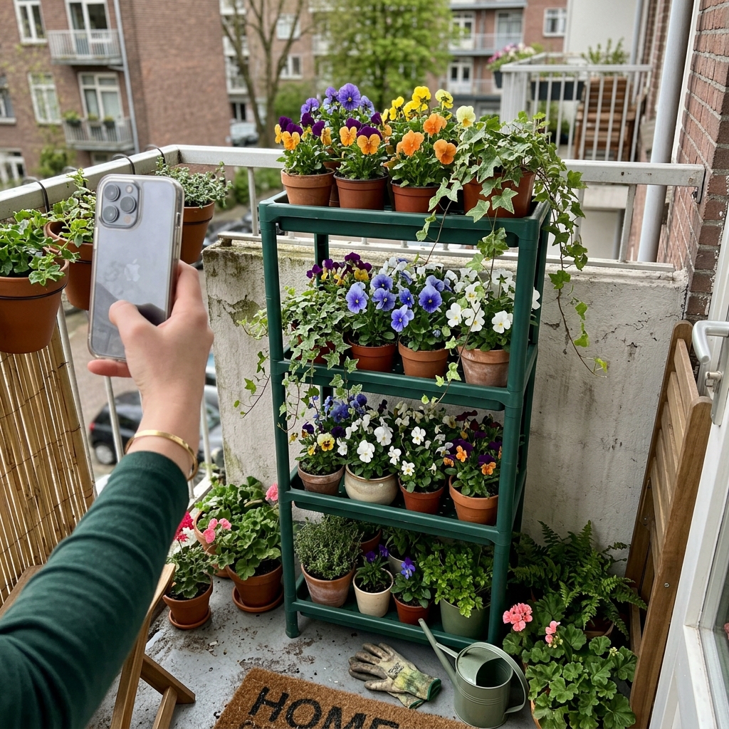 idées de jardin temporaire