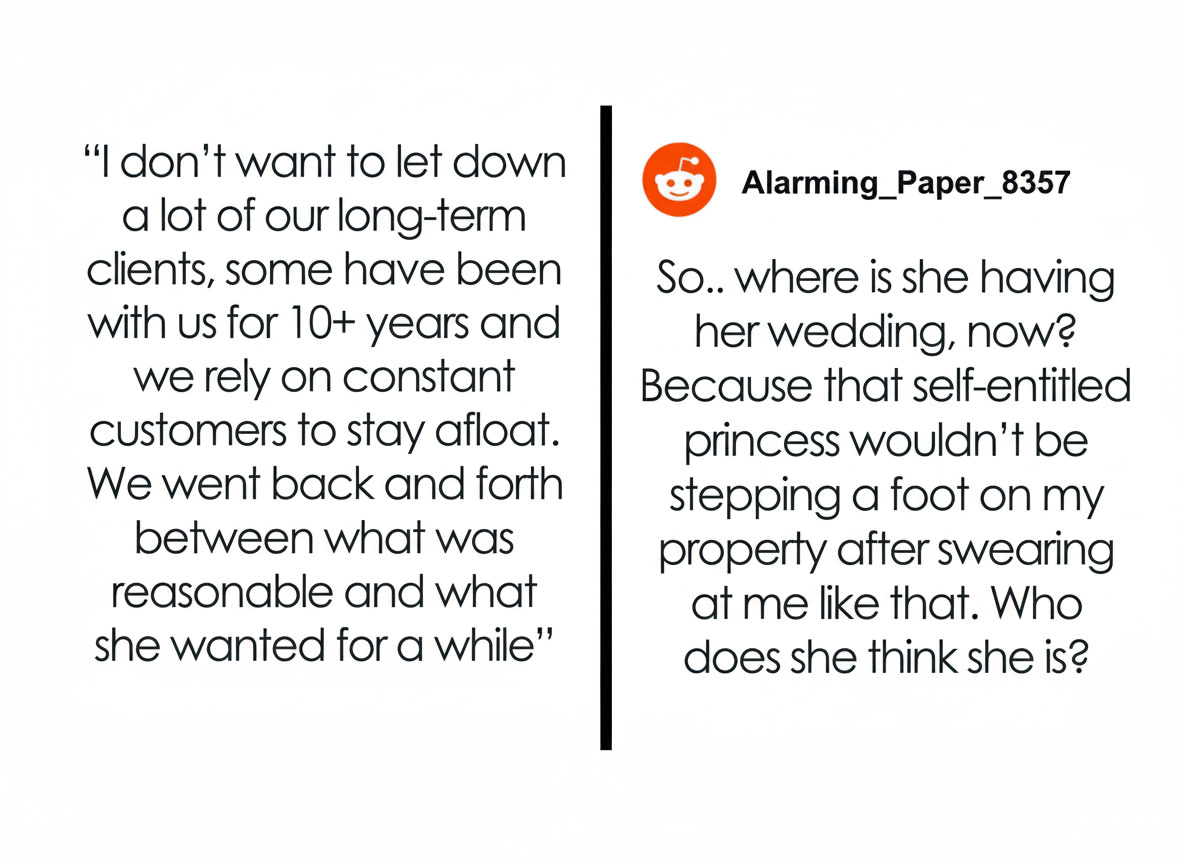 Sister Gets a Free Wedding Venue, Then Demands the Owner Remove Every Horse